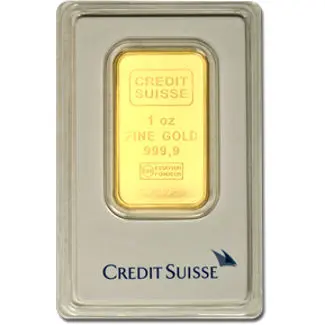 1 oz Credit Suisse Gold BAr